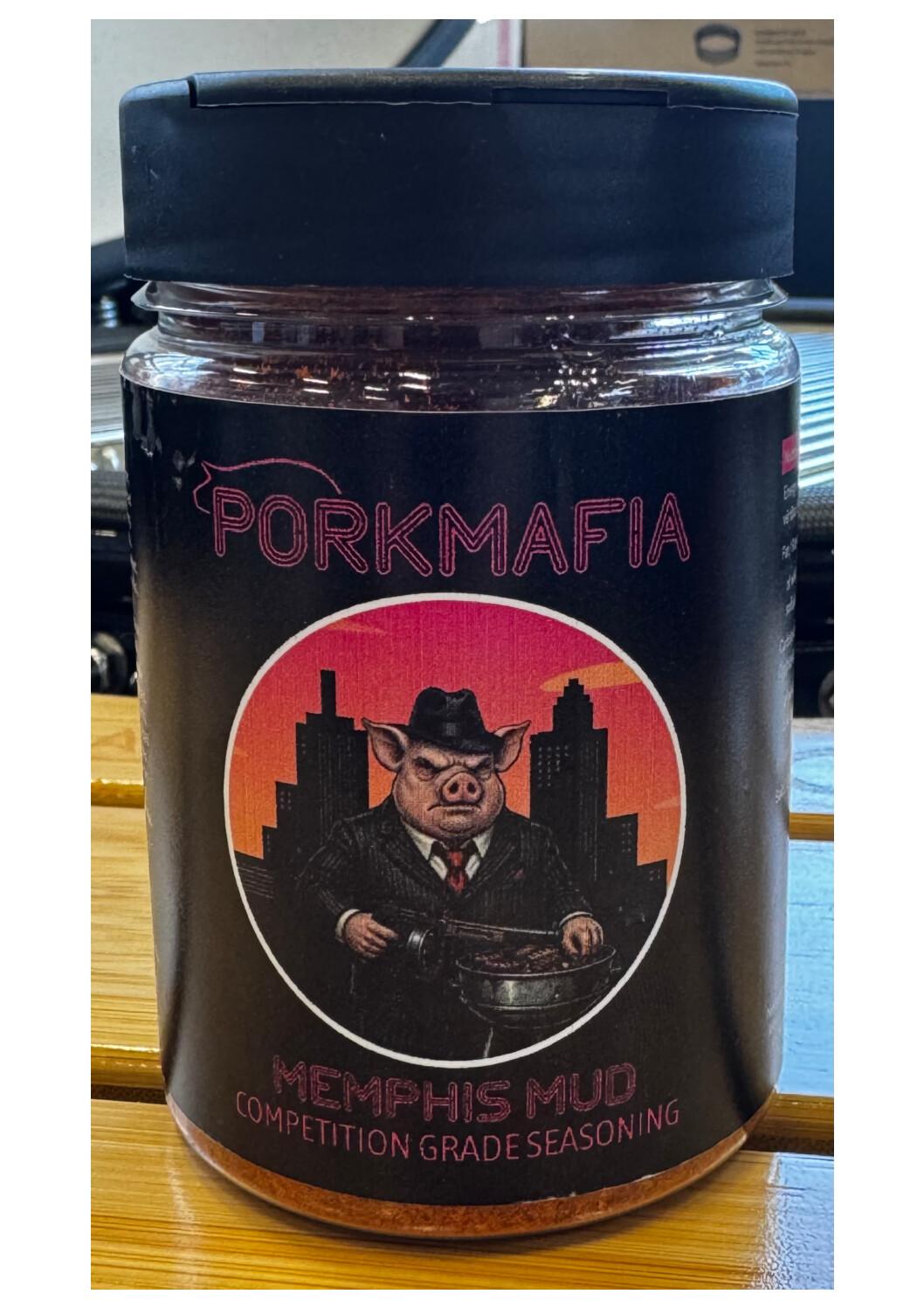PorkMafia | Memphis Mud Rub 195g/netto (Uusi)