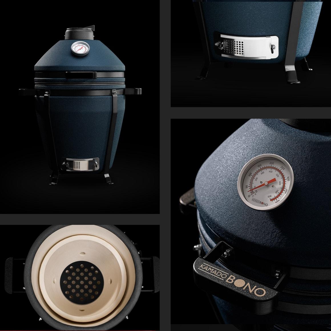 Kamado BONO EVO Minimo Navy Blue Matta - Image 10
